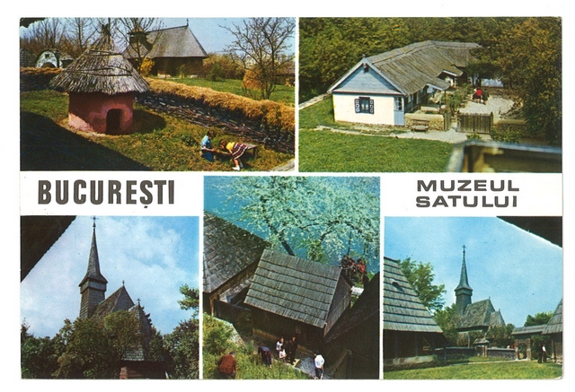 1890-1 - Bucuresti. Muzeul satului